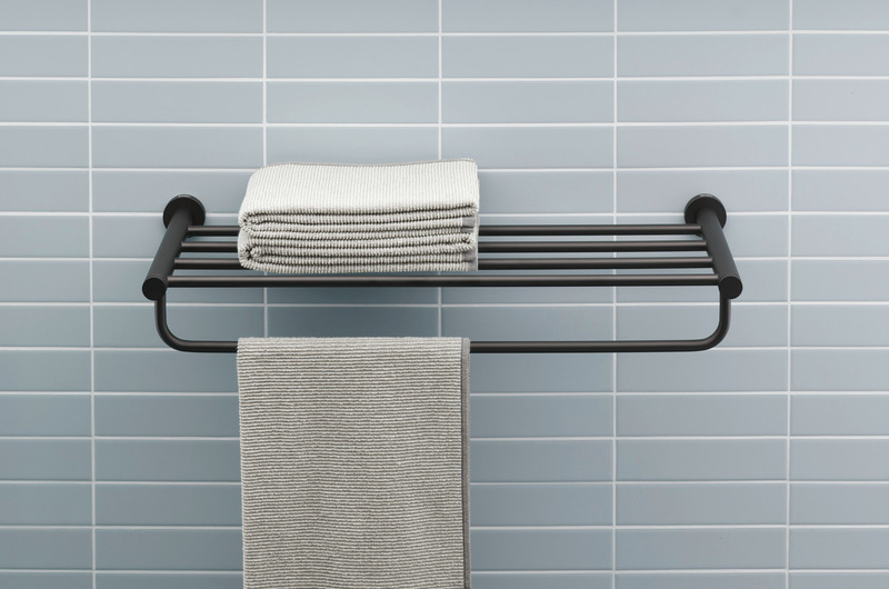 Handtuchhalter der Komplettbadserie D-Code von Duravit