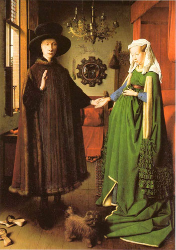 Die Arnolfini-Hochzeit Jan van Eyck, 1434 National Gallery (London)