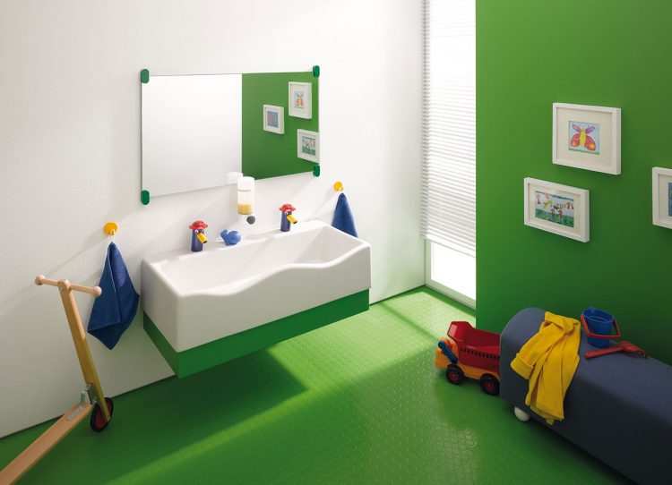 Kindgerechte Badezimmer
