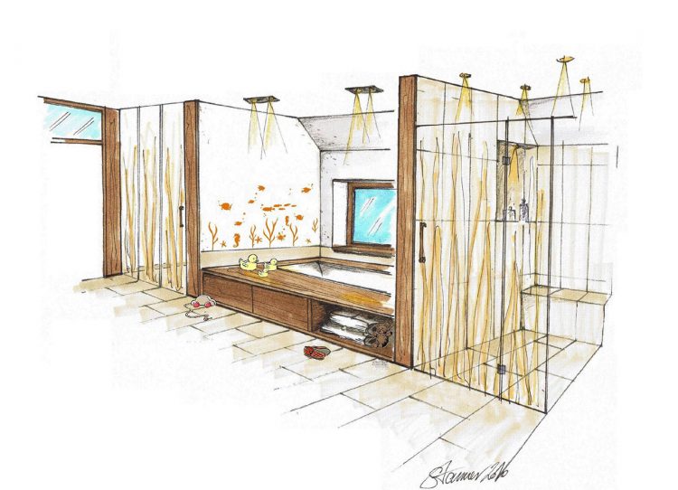 Kindgerechte Badezimmer
