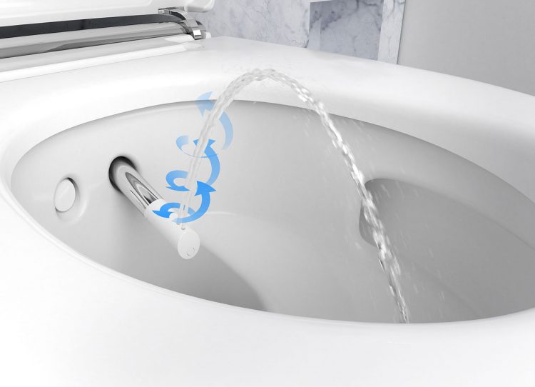 WC mit Wellnessfaktor