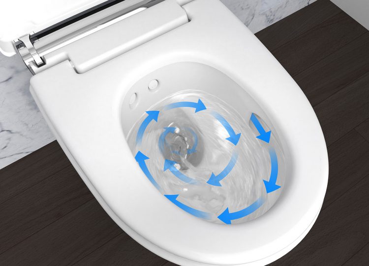 WC mit Wellnessfaktor