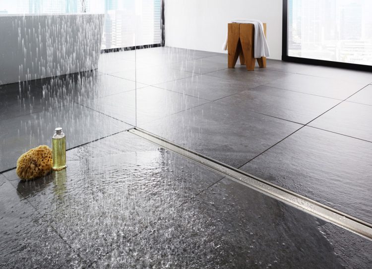 Neue Abläufe für die Dusche