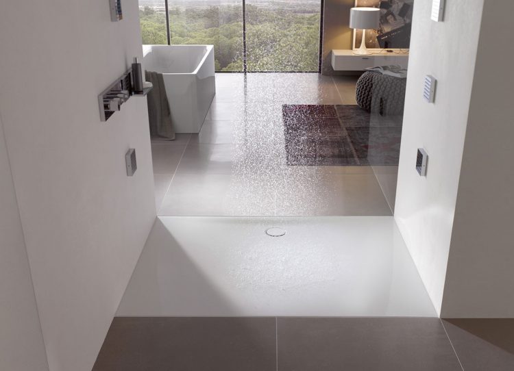 Neue Abläufe für die Dusche