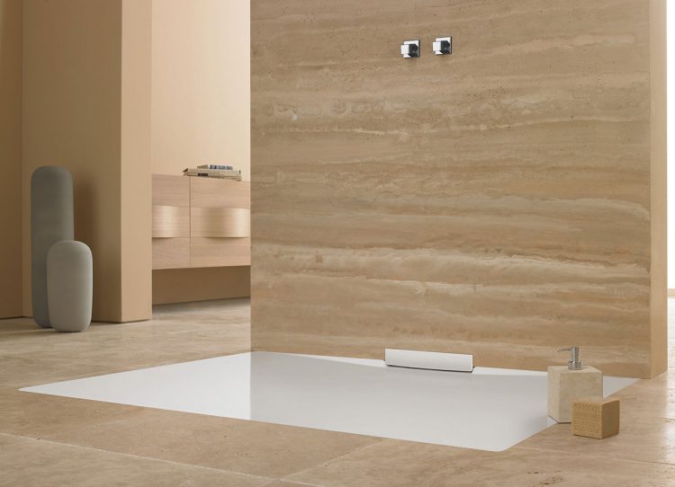Neue Abläufe für die Dusche