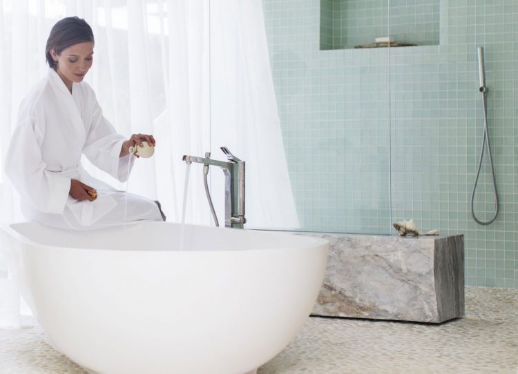 Bei Stress baden