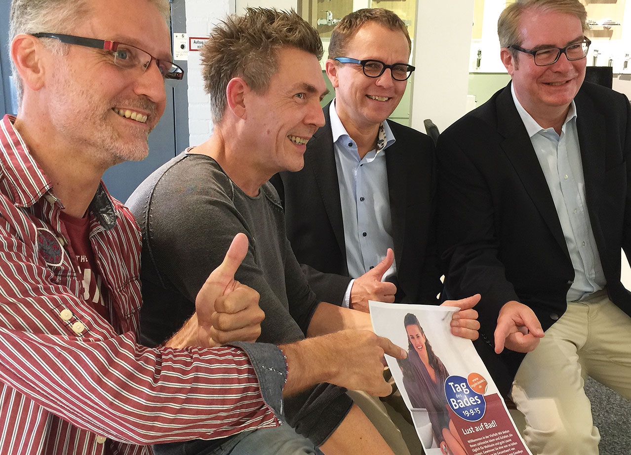 Besuch beim Tag des Bades-Gastgeber