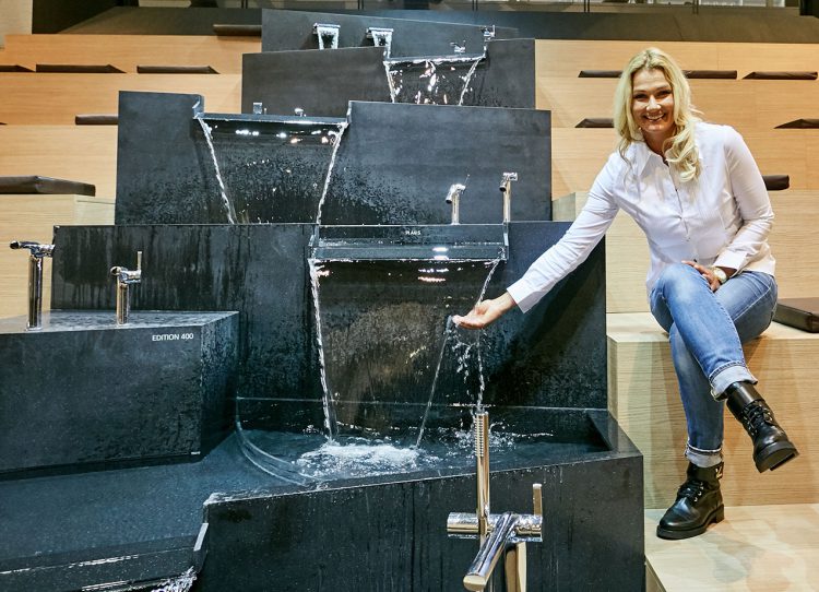 Badbotschafterin im Badparadies