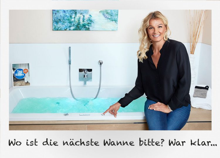 Das Bad macht glücklich