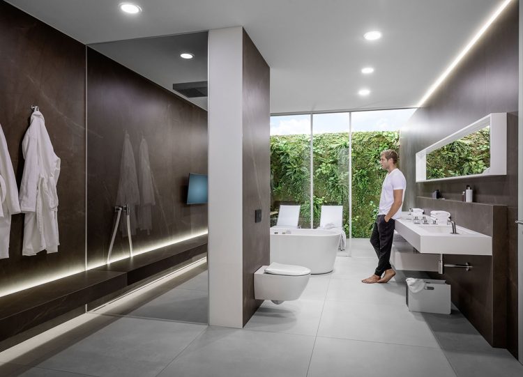 Offline in die Badewanne
