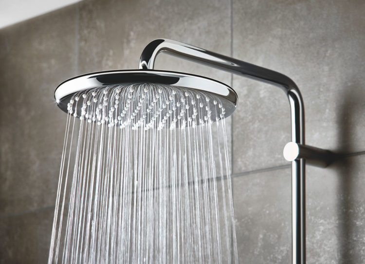 Wohlgefühl unter der Dusche