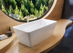 Nachhaltigkeit im Badezimmer mit einer Badewanne von Kaldewei