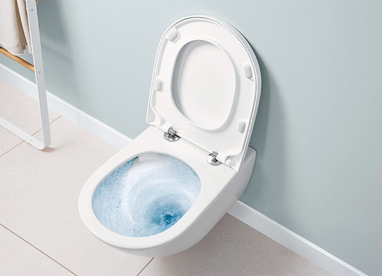 Welttoilettentag - Innovatiion spülrandloses WC von Villeroy & Boch