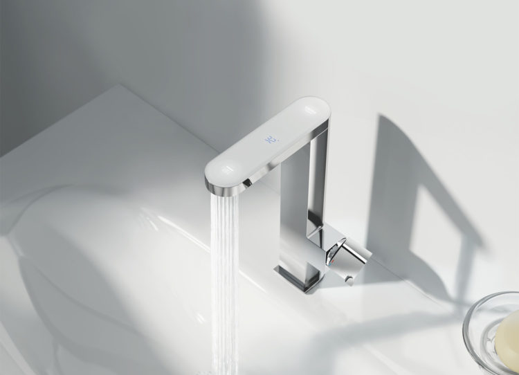 Barrierefreied Badezimmer mit der Grohe Plus digital
