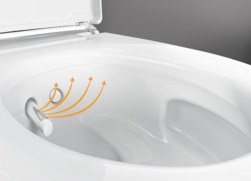 Dusch-WC Geberit Aquaclean mit Fön