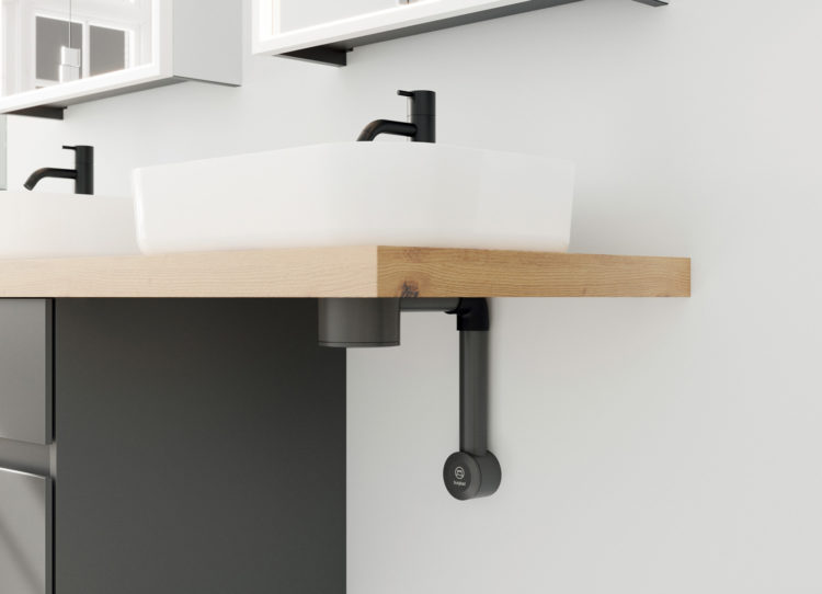 Innovativer Siphon burgbad cleanFlow