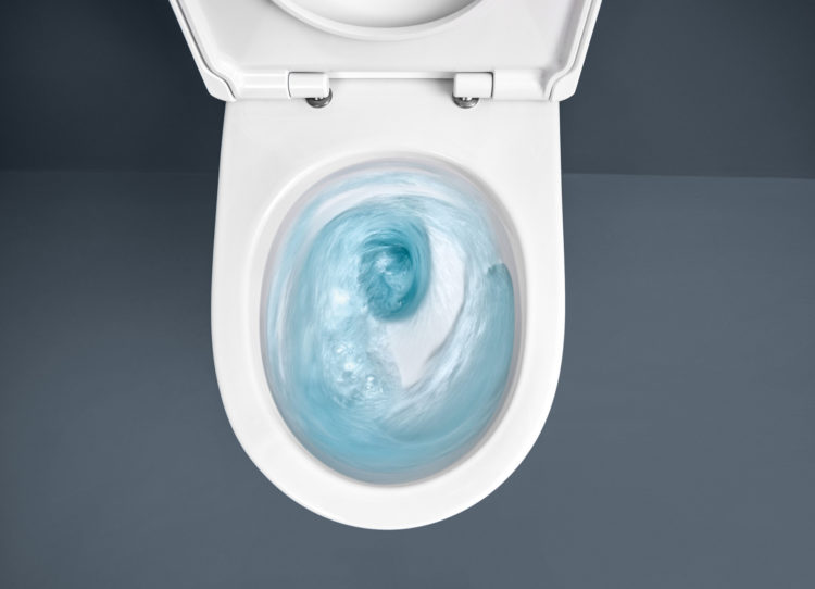 WC-Keramik mit Innovationen: TurboFlush von Geberit für spülrandlose WCs